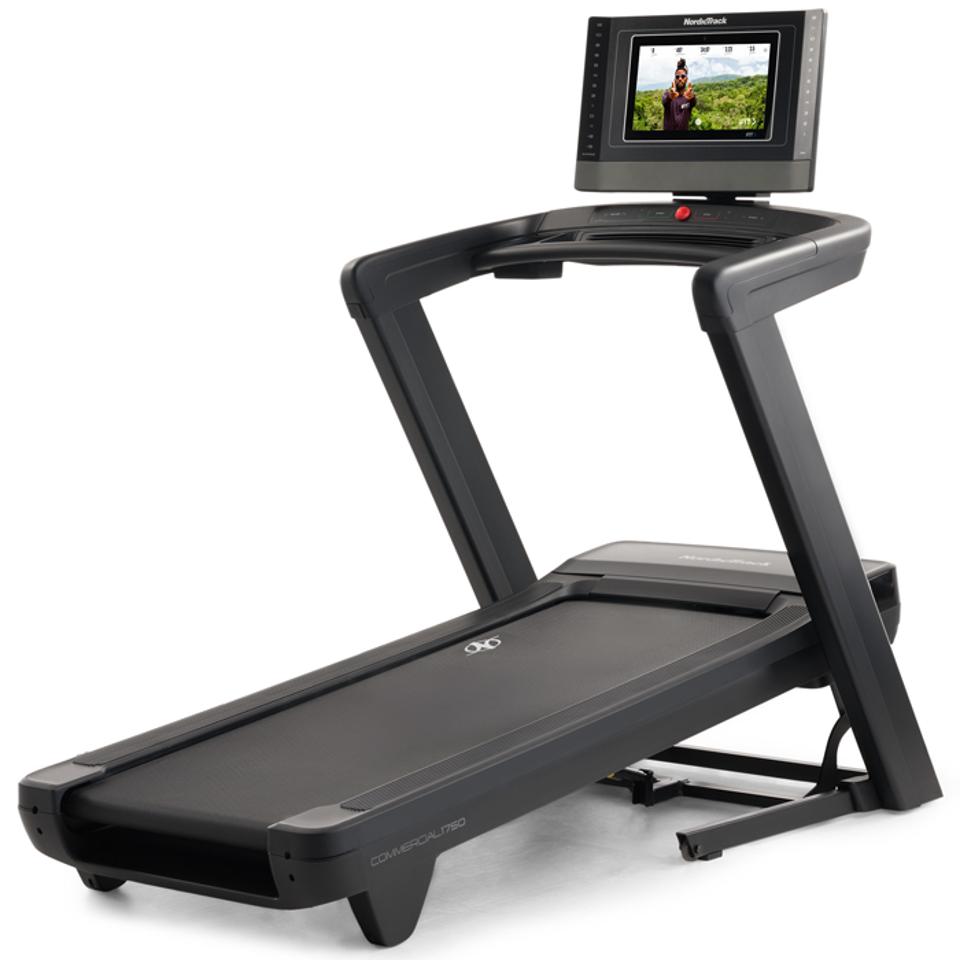 Product shot of a NordicTrack Commercial Series 1750 Treadmill.